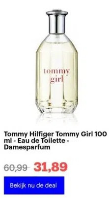Bol.com Tommy hilfiger tommy girl 100 ml - eau de toilette - damesparfum aanbieding