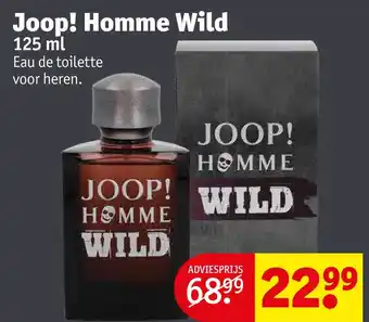 Kruidvat Joop! homme wild aanbieding