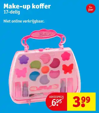 Kruidvat Make-up koffer aanbieding