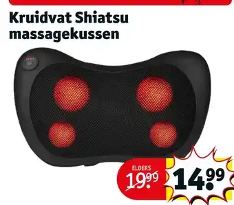 Kruidvat Kruidvat shiatsu massagekussen aanbieding