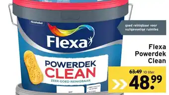 GAMMA Flexa Powerdek Clean 10 liter aanbieding