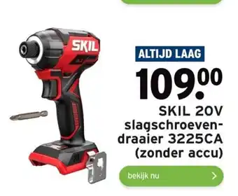 GAMMA SKIL 20V slagschroevendraaier 3225CA (zonder accu) aanbieding