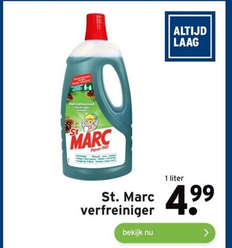 St. Marc verfreiniger 1 liter aanbieding bij GAMMA