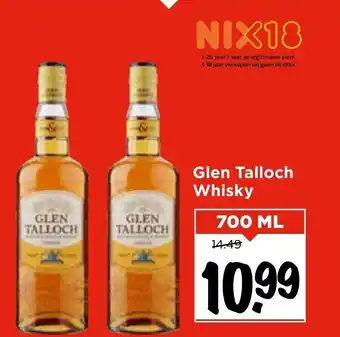 Vomar Voordeelmarkt Glen Talloch Whisky 700 ml aanbieding