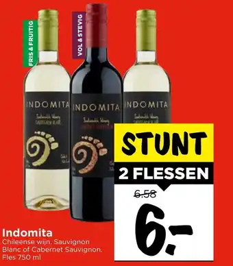 Vomar Voordeelmarkt Indomita 750 ml aanbieding