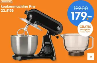 Blokker Bourgini keukenmachine pro 22.5195 aanbieding