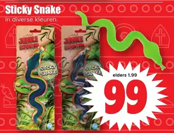 Dirk Sticky Snake aanbieding