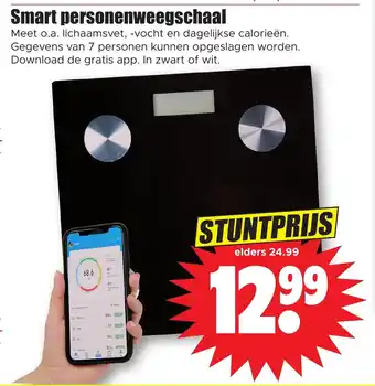 Dirk Smart personenweegschaal aanbieding