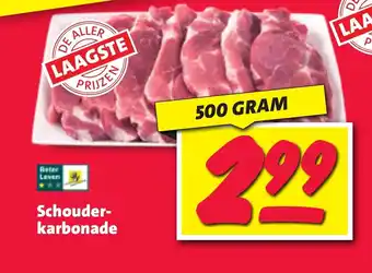 Nettorama Schouder-karbonade  500 gram aanbieding