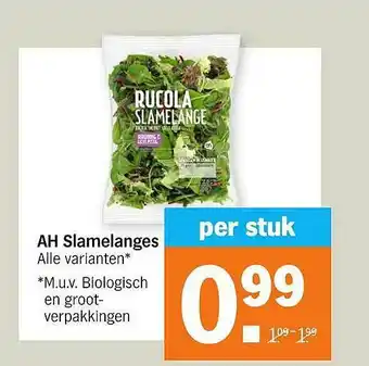 Albert Heijn AH Slamelanges aanbieding