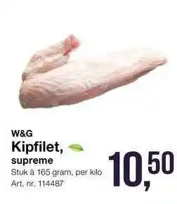 Bidfood W&G Kipfilet, Supreme aanbieding