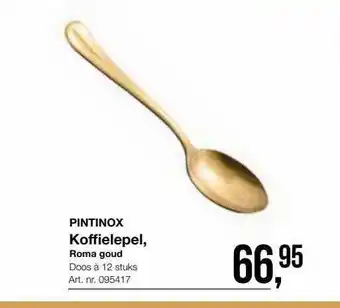 Bidfood Pintinox koffielepel aanbieding