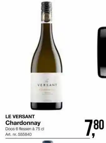 Bidfood Le versant chardonnay aanbieding