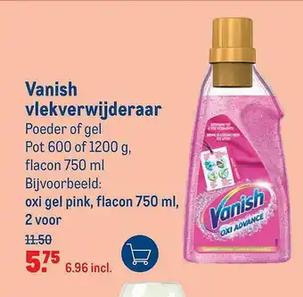 Makro Vanish Vlekverwijderaar Poeder Of Gel aanbieding