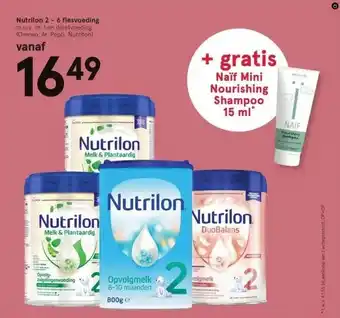 Etos Nutrilon 2-6 flesvoeding aanbieding