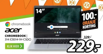 Expert Acer chromebook aanbieding