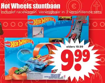 Dirk Hot wheels stuntbaan aanbieding