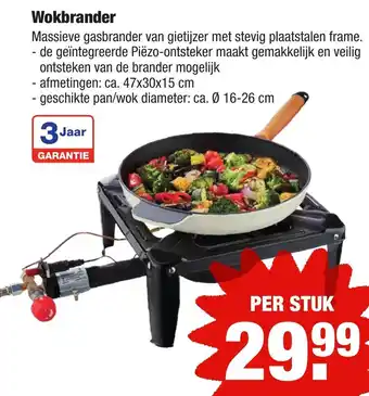 ALDI Wokbrander aanbieding