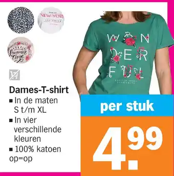 Albert Heijn Dames-T-shirt aanbieding