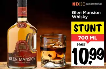 Vomar Voordeelmarkt Glen Mansion Whisky aanbieding