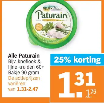 Albert Heijn Alle Paturain aanbieding