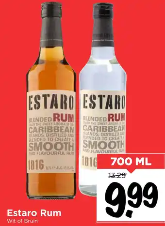 Vomar Voordeelmarkt Estaro Rum aanbieding