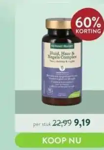 Holland & Barrett Huid, haar & nagels complex trastfeves& aanbieding