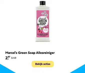 Plein.nl Marcel's green soap allesreiniger aanbieding