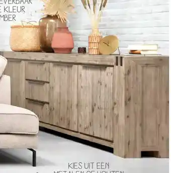 Pronto wonen Dressoir aanbieding