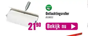 Hornbach Ontluchtingsroller aanbieding