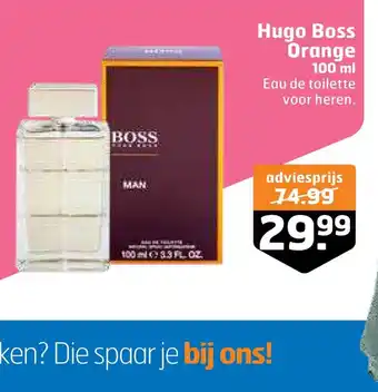 Trekpleister Hugo boss orange aanbieding