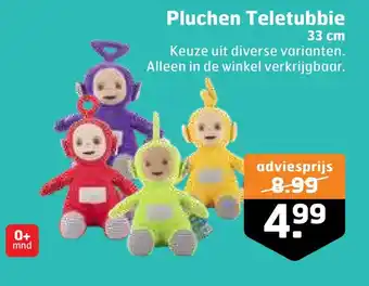 Trekpleister Pluchen teletubbie aanbieding