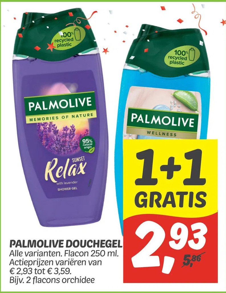 Palmolive douchegel aanbieding bij Dekamarkt