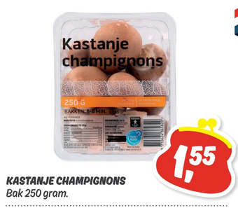 Dekamarkt Kastanje champignons aanbieding