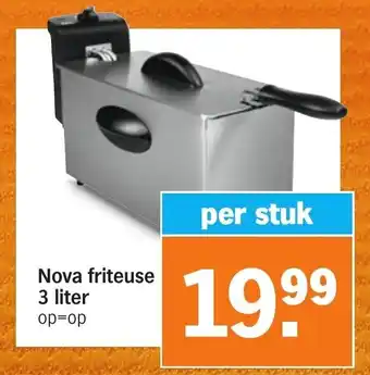 Albert Heijn Nova friteuse 3 liter per stuk aanbieding