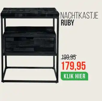 Dimehouse Nachtkastje ruby aanbieding