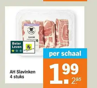 Albert Heijn AH Slavinken 4 Stuks aanbieding