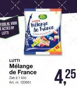 Bidfood Lutti Mélange De France aanbieding