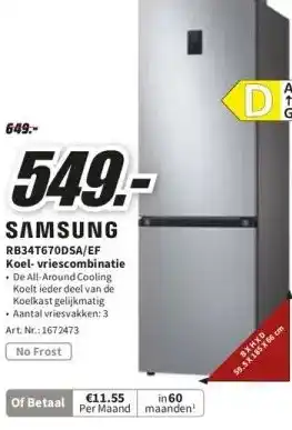 MediaMarkt Samsung aanbieding