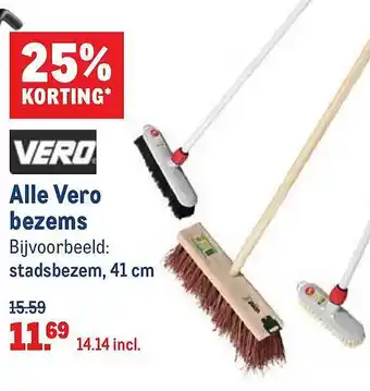 Makro Alle Vero Bezems 25% Korting aanbieding