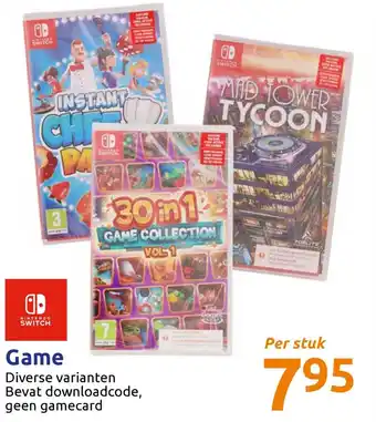 Action NintendoSWITCH Game aanbieding