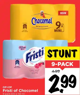 Vomar Voordeelmarkt Fristi of Chocomel aanbieding