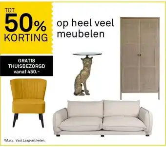 Karwei Tot 50% korting op heel veel meubelen aanbieding