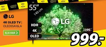 Expert LG 4K OLED TV | OLED55A16LA aanbieding