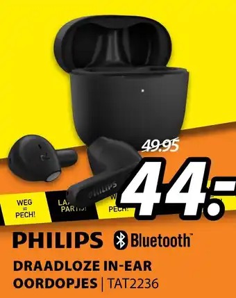 Expert Philips Draadloze in-ear oordopjes | TAT2236 aanbieding