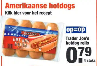 ALDI Trader Joe's hotdog rolls aanbieding