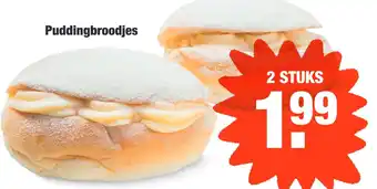 ALDI Puddingbroodjes aanbieding