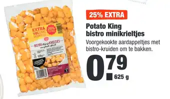 ALDI Potato King bistro minikrieltjes aanbieding