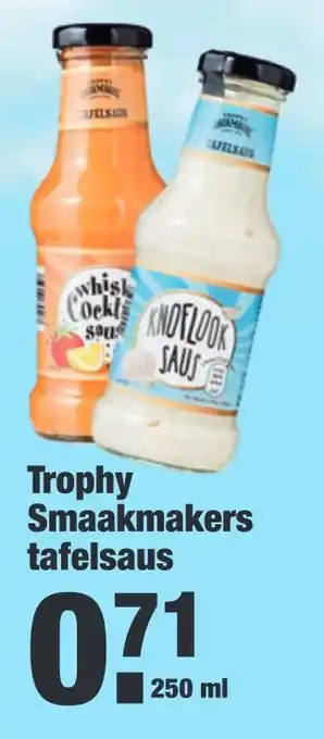 ALDI Trophy Smaakmakers tafelsaus aanbieding