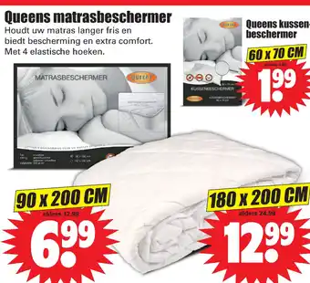 Dirk Queens matrasbeschermer aanbieding